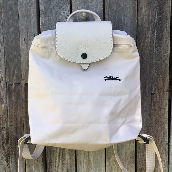 longchamp backpack chalk